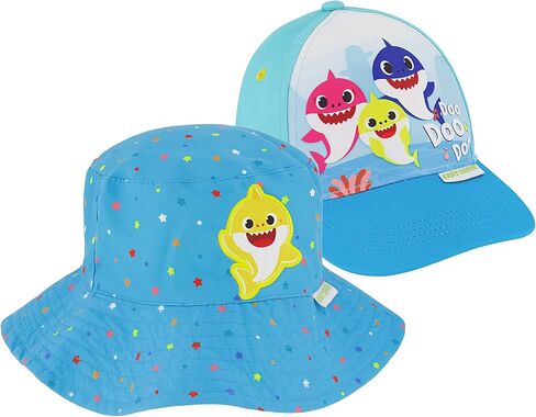 ABG Accessories Batman, Baby Shark, Paw Patrol, Peppa Pig Bucket Hat & Baseball Cap, Toddler Sun Hat for Ages 2-4 in Kuwait