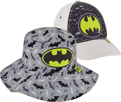 ABG Accessories Batman, Baby Shark, Paw Patrol, Peppa Pig Bucket Hat & Baseball Cap, Toddler Sun Hat for Ages 2-4 in Kuwait