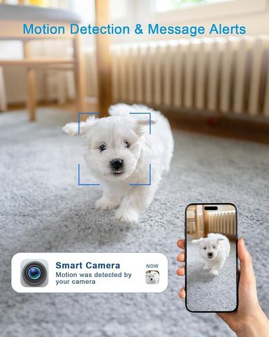 Hidden Camera - 1080P HD WiFi Wireless Security Camera - Nanny Camera - Best Mini Car Cameras for Surveillance - Surveillance Camera with Motion Detection and Night Vision in Kuwait