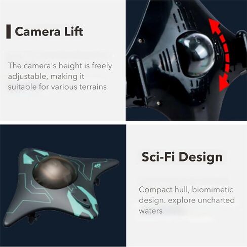 طائرة Aquavision Underwater Drone 2026، تصميم إلكتروني/تركز على التصحيح/الاتصال اللاسلكي، التحكم الذكي في التطبيقات، نقل الصور في الوقت الفعلي، مناسبة للاستكشاف تحت الماء in Kuwait