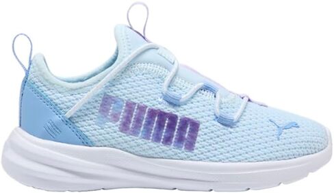 حذاء رياضي للأطفال البنات من PUMA سهل الارتداء كاجوال - أزرق in Kuwait