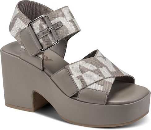 كعب سميك نسائي من DKNY Makario Strappy ذو نعل سميك in Kuwait