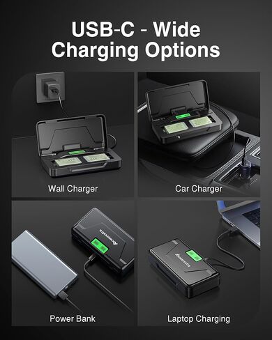 2 Pack NB-13L Battery and Rapid Dual Charger Compatible with Canon PowerShot SX740 HS/G1 X Mark III/G5 X/G5 X Mark II/G7 X/G7 X Mark II-III/G9 X/G9 X Mark II/SX620 HS/SX720 HS/SX730 Cameras in Kuwait