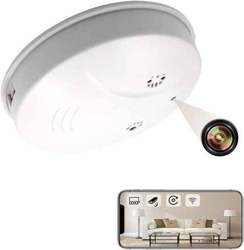 Mini Camera HD 1080P Small Camera Wireless Nanny Cam with Night Vision Motion Detection Remote View, WiFi Hidden Camera Indoor Security Camera for Home Pets in Kuwait