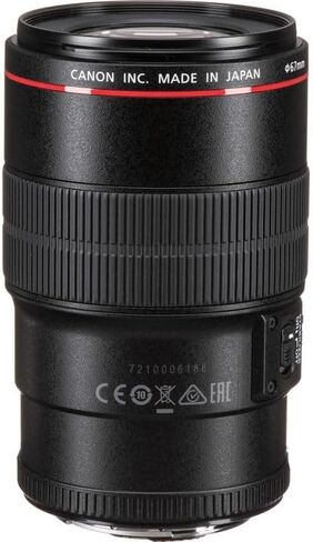 Canon EF 100mm f/2.8L Macro is USM Lens Bundle | L-Series Macro Prime with 1:1 Magnification, Hybrid Image Stabilization & Fast USM AF | Great for Portrait Photos (3554B002) + Filter Kit + More in Kuwait