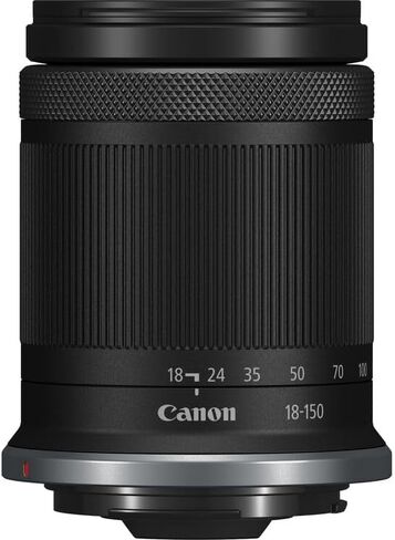 Canon RF-S مقاس 18-150 مم f/3.5-6.3 عبارة عن حزمة عدسات STM | تكبير APS-C الكل في واحد مع تثبيت الصورة البصري والتركيز البؤري التلقائي STM السلس والنطاق البؤري الواسع | رائعة للسفر والفيديو (5564C002) + مجموعة الفلتر + المزيد in Kuwait