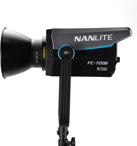 Nanlite FC-720B 750W Bi-Color LED Spotlight, 2700K-6500K High Output COB Video Light, CRI 96 TLCI 98, Bowens Mount,App Control, DMX/RDM, for Film Studio Photography Lighting in Kuwait