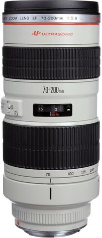 Canon EF 70-200mm f/2.8L USM Lens Bundle | Professional L-Series Telephoto Zoom with Constant f/2.8 Aperture & Fast Ring-Type USM AF | Great for Sports & Events (2569A004) + Filter Kit + More in Kuwait