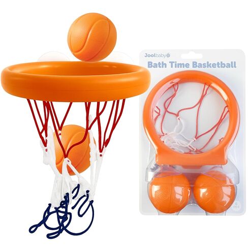 Jool Baby Bath Basketball Hoop for Toddlers, Kids Bathtub Toy – Includes Basketball Net w/ Suction Cups, 2 Basketballs in Saudi Arabia