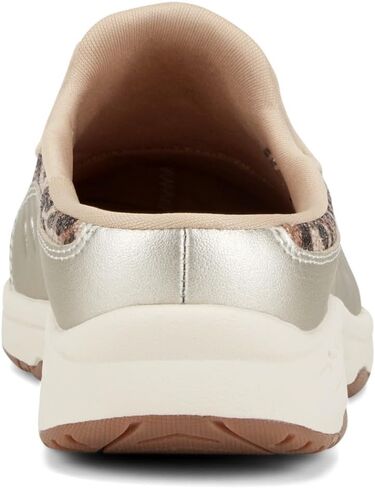 Easy Spirit Traveltime Women's Slip On, 9 E US, Gold-Leopard in Kuwait