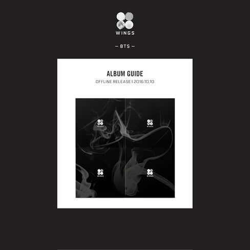ألبوم BTS الثاني - Wings [ N ver. ] قرص مضغوط + كتاب صور + بطاقة صور K-POP مختومة in Kuwait