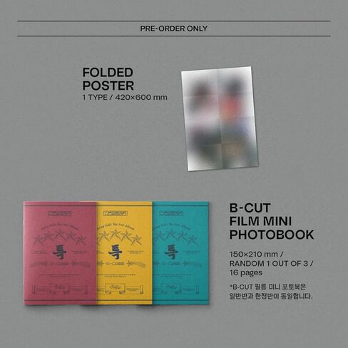 STRAY KIDS - [5-STAR)] (إصدار محدود.) كتاب صور + قرص مضغوط + بطاقات صور + ملصق صغير + ملصق + بطاقة بريدية + ملصق مطوي خاص + بطاقة بريدية لفيلم B-CUT + كتاب صور صغير + ملصق مطوي + 1 بطاقة PVC in Kuwait