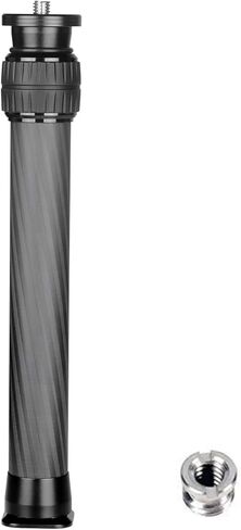 Zopsc Lightweight Carbon Fiber Tripod Extension Pole with QuickRelease Base for Flexible Photography Perspectives | | 10.6in Storage Length, 17.2in Extended Length in Kuwait