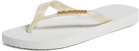 Havaianas Women's Logo Metallic Sandals in Kuwait