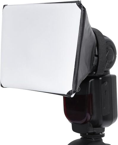 Universal Camera Softbox, Reflective Light Diffuser for External Flash Lights, with Assembling Design for Digital Cameras in Kuwait
