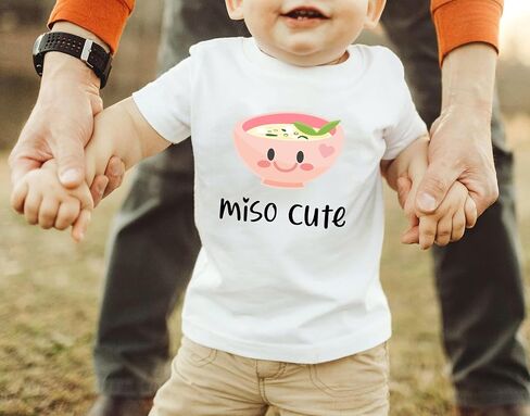 ميسو لطيف ارتداءها السوشي Kawaii إعلان الحمل لحديثي الولادة مضحك الغذاء الطفل القادم دش المنزل in Kuwait
