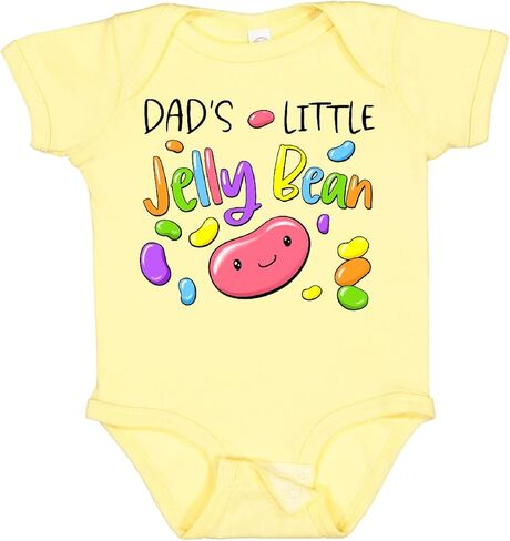 inktastic Dads' Little Jellybean Cute Easter Candy Baby Bodysuit in Kuwait