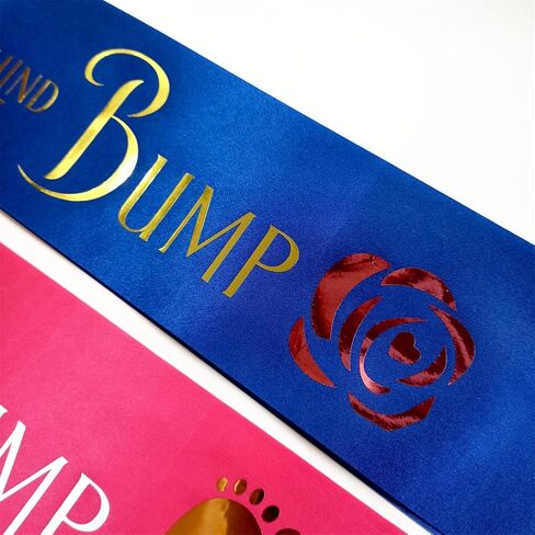Daddy to Be Beast Behind the Bump Sash لحفلة استقبال المولود الجديد، ديكور يكشف عن الجنس للجمال والوحش، الأب الجديد، هدية بابا الطفل، صبي أو فتاة، ديكورات حفلات Dadchelor باللون الوردي أو الأزرق in Kuwait