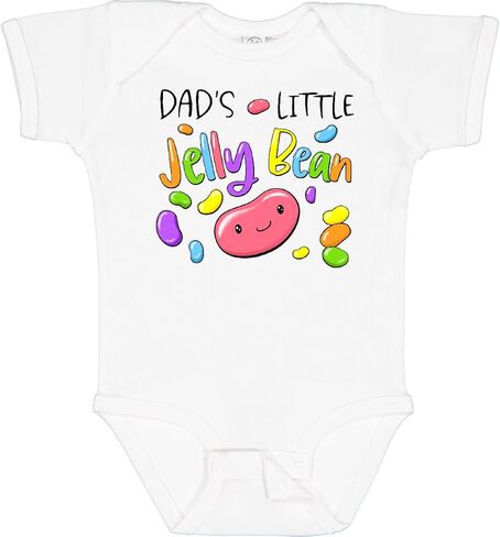 inktastic Dads' Little Jellybean Cute Easter Candy Baby Bodysuit in Saudi Arabia