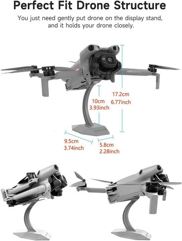 حامل حامل Mini 5 Pro، مجموعة عرض سطح المكتب بدون طيار مع قاعدة تثبيت لملحقات DJI Mini 5 Pro/Mini 4 Pro/Mini 3 Pro in Kuwait