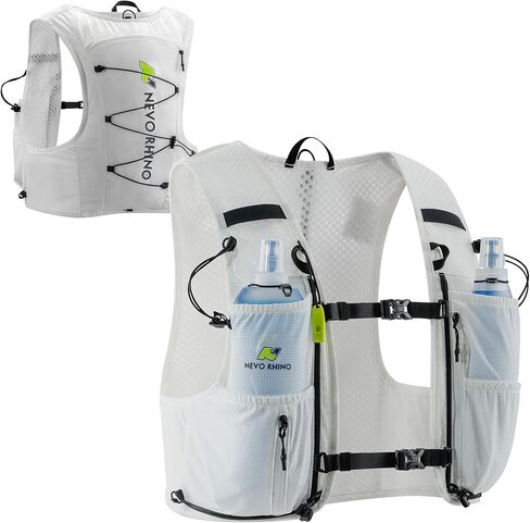 N NEVO RHINO Running Vest 5L, Hydration Vest with 2 TPU 500ml Soft Flask in Saudi Arabia