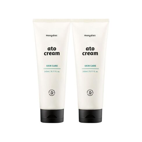 mongdies Baby Ato Cream | 200 Hour Long Lasting Hydration | Patented Ceracine™ & 6 Layer Ceramide Barrier Care | Intensive Moisturizer for Dry & Sensitive Skin | Dermatologist Tested | 8.11 fl oz in Kuwait