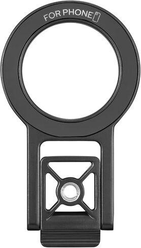 Godox Dual-Sided Magnetic Bracket for MA5R or Smarthone – Durable Metal Mounting Adapter with N52-Grade Magnets, Cold Shoe & Mini Tripod Adapter, Compatible with Godox MA5R LED Light (AM01) in Kuwait