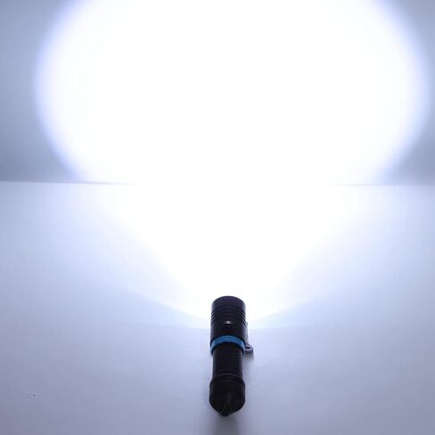 5000LM مصباح غوص L2 LED قابل للتعتيم بشكل لا نهائي للمغامرة تحت الماء وصيد الأسماك والتخييم وسبائك الألومنيوم 1.5 بوصة in Kuwait