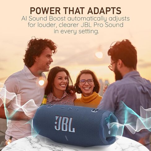 مكبر صوت بلوتوث محمول JBL Charge 6، IP68 مقاوم للماء، مقاوم للغبار، مقاوم للسقوط، تعزيز صوت AI، بنك طاقة مدمج، حزام حمل، بطارية 28 ساعة - وردي - حل قماش الأداء النهائي من Boomph in Saudi Arabia