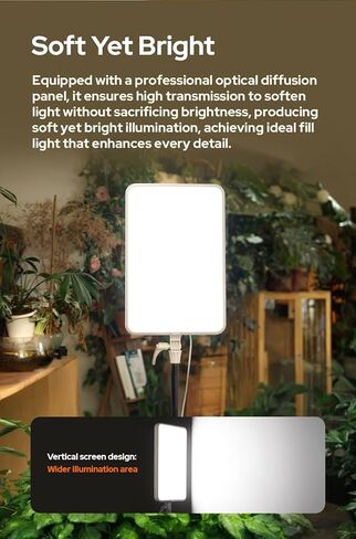 Godox LP800BI 85W LED لوحة إضاءة فيديو مع حامل، 28 بوصة كبيرة 2800K-6500K إضاءة ناعمة ثنائية اللون، 2.6 بوصة إضاءة تصوير فوتوغرافي رفيعة للغاية مع التحكم في التطبيق، TLCI 98+ لليوتيوب والتسجيل والبث المباشر in Kuwait