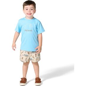 قميص Carhartt Baby للأولاد مكون من قطعتين بأكمام قصيرة من Sun Defender® Force® ومجموعة قصيرة منسوجة in Kuwait
