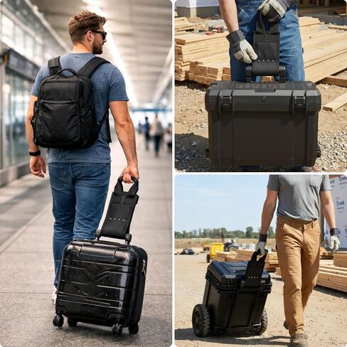 10 Inch Universal Luggage Handle Extender, Durable Telescopic Handle Replacement for Suitcase, Comfort Grip Handles Extension for Luggage, Rolling Bags, Camera Cases & Toolboxes in Kuwait