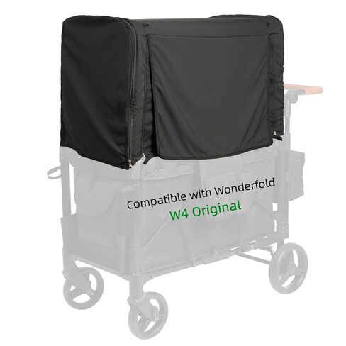 مظلة عربة تغطية كاملة مخصصة لـ Wonderfold W4 Original، مقاومة للماء والرياح، مظلة شمسية وناموسية 2 في 1، للاستخدام في جميع المواسم للنزهات in Kuwait