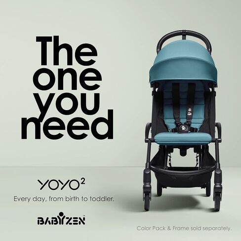 مظلة BABYZEN YOYO باللون الرمادي - حماية بعامل حماية من الأشعة فوق البنفسجية 50+ - متوافقة مع مجموعة حديثي الولادة 0+، والمهد، ومقعد السيارة، ومجموعة ألوان أكثر من 6 in Kuwait
