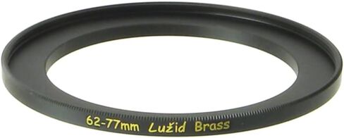 LUŽID Brass 62mm to 77mm Step Up Filter Ring Adapter Luzid in Kuwait