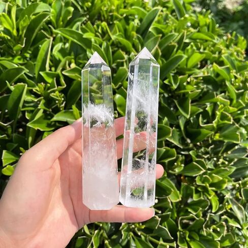 Zenkeeper 1PC Large Labradorite Crystal Points, Labradorite Crystal Tower Crystal Wand in Saudi Arabia