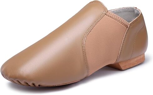 Unisex Jazz Shoes Genuine Leather Breathable Non‑Slip Comfortable Dance Shoes for Jazz Contemporary Practice in Kuwait