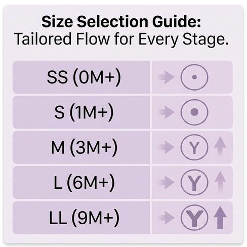 Silicone Replacement Nipple Compatible with Pigeon Baby Bottle,Fit for Pigeon Baby Bottle Nipples,Size S 1m+ 6 Count(Slow Flow). in Saudi Arabia
