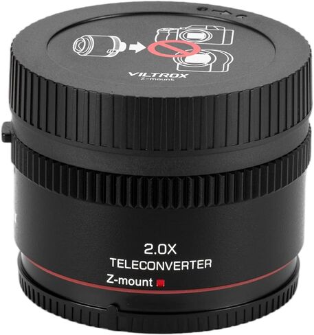 VILTROX Teleconverter TC-2.0X Z، 2.0X عدسة التركيز التلقائي للتحويل المقربة لـ Nikon z-Mount NIKKOR Z 70-200 مم f/2.8 100-400 مم f/4.5-5.6 400 مم f/4.5 VR S in Kuwait