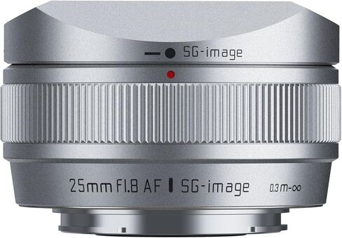 عدسة AF25mm f1.8 APS-C لكاميرات X-Mount فضية in Kuwait