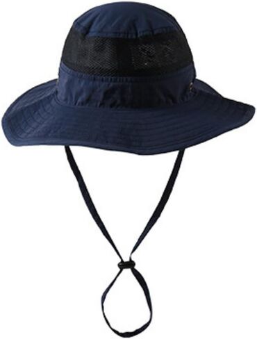 Baby Sun Bucket Hat with Mesh UPF 50+ Adjustable Breathable Outdoor Fisherman Cap 6-24 Months Boys Girls in Kuwait