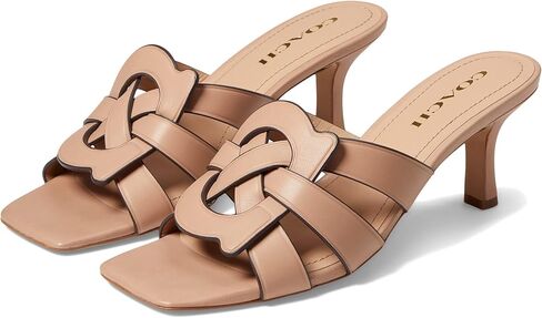 COACH Tillie Leather Sandal in Kuwait