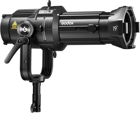 مجموعة ملحقات الأضواء Godox VSA-19K، سنوت مخروطي مع عدسة عرض 19 درجة و9 Gobos لبوينز ماونت فلاش Speedlite، ضوء ستروب أحادي في الاستوديو، ضوء LED للتصوير الفوتوغرافي وإضاءة فيديو in Kuwait