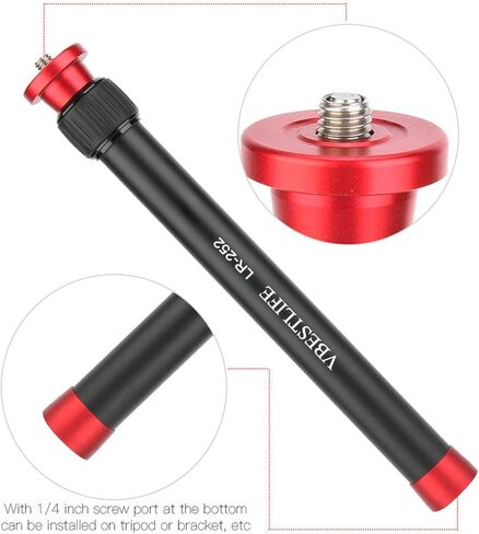 Tripod Extension Rod Gimbal Extension Pole 2 Section Center Columns Desktop Bracket Pole Tripod Centre Column Extension Rod for Camera Tripod Accessories in Kuwait
