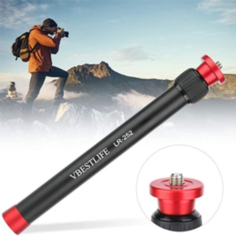Tripod Extension Rod Gimbal Extension Pole 2 Section Center Columns Desktop Bracket Pole Tripod Centre Column Extension Rod for Camera Tripod Accessories in Kuwait