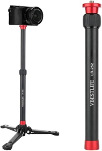 Tripod Extension Rod Gimbal Extension Pole 2 Section Center Columns Desktop Bracket Pole Tripod Centre Column Extension Rod for Camera Tripod Accessories in Kuwait