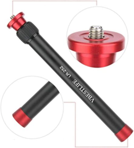 Tripod Extension Rod Gimbal Extension Pole 2 Section Center Columns Desktop Bracket Pole Tripod Centre Column Extension Rod for Camera Tripod Accessories in Kuwait