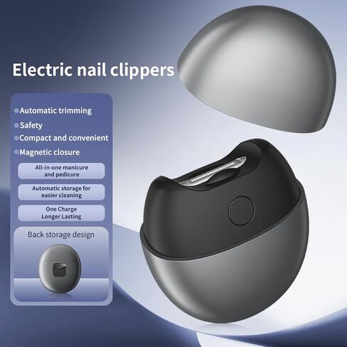 Electric Nail Clipper,2026 Improved Nail Clippers Set, Includes an Automatic 3-in-1 Nail Clippers,a Slanted Nail Clipper(for Ingrown Toenails&Fingernail) Ideal for Babies, Children, Adults and Seniors in Kuwait