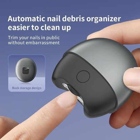 Electric Nail Clipper,2026 Improved Nail Clippers Set, Includes an Automatic 3-in-1 Nail Clippers,a Slanted Nail Clipper(for Ingrown Toenails&Fingernail) Ideal for Babies, Children, Adults and Seniors in Kuwait