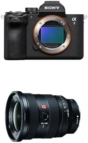 Sony Alpha 7 V Full-Frame Hybrid Mirrorless Camera: 30fps Blackout-Free Shooting, AI Autofocus, 5-Axis in-Body Stabilization (Body only) + Sony SEL2470GM2 FE 24-70mm f/2.8 GM II Full-Frame Lens in Saudi Arabia